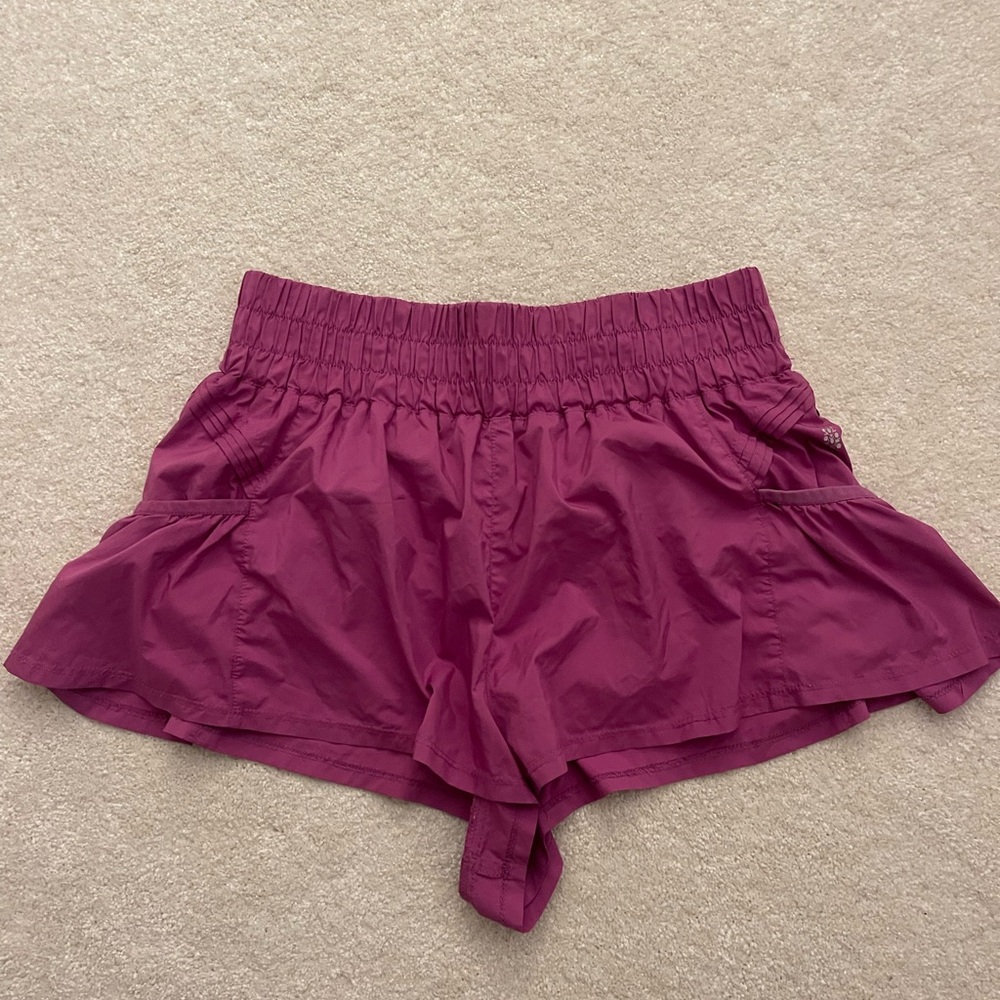 FP Movement by Free People Magenta Athletic Shorts